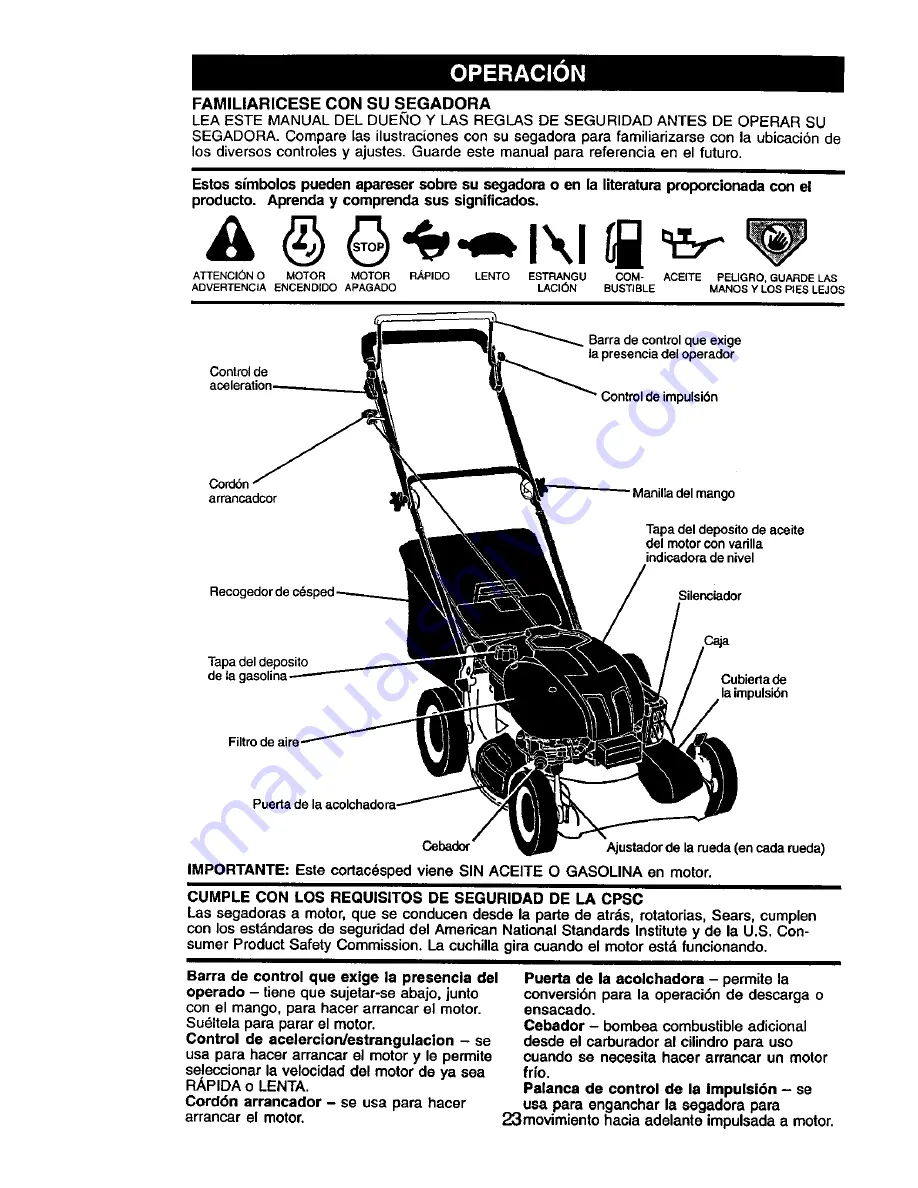 Craftsman 917.378900 Скачать руководство пользователя страница 23