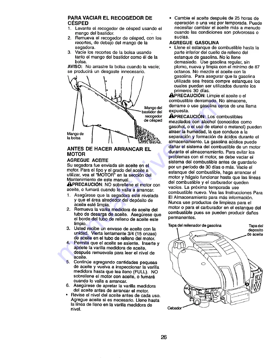 Craftsman 917.378900 Owner'S Manual Download Page 26