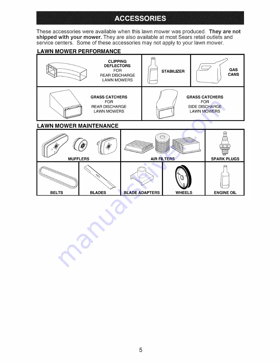 Craftsman 917.378941 Owner'S Manual Download Page 5