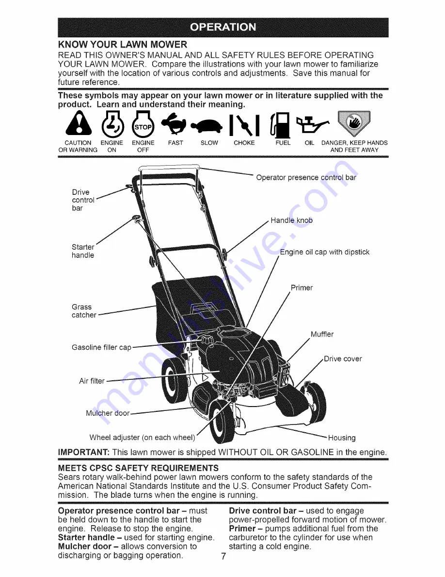 Craftsman 917.378941 Owner'S Manual Download Page 7