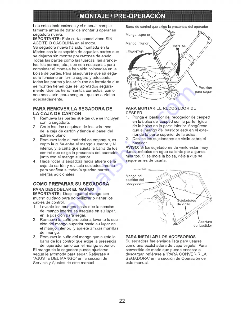 Craftsman 917.378990 Owner'S Manual Download Page 22