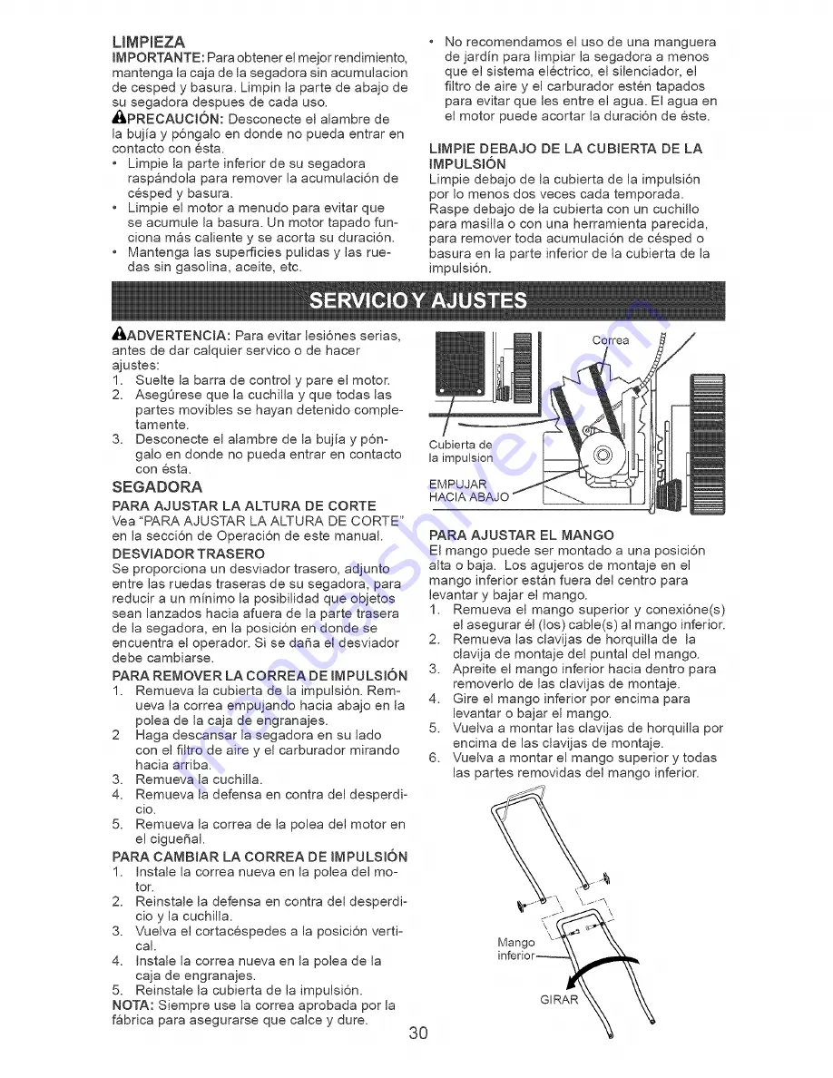 Craftsman 917.378990 Owner'S Manual Download Page 30