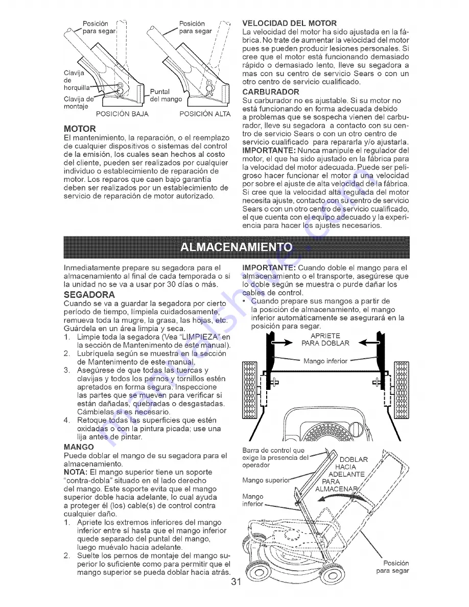 Craftsman 917.378990 Owner'S Manual Download Page 31