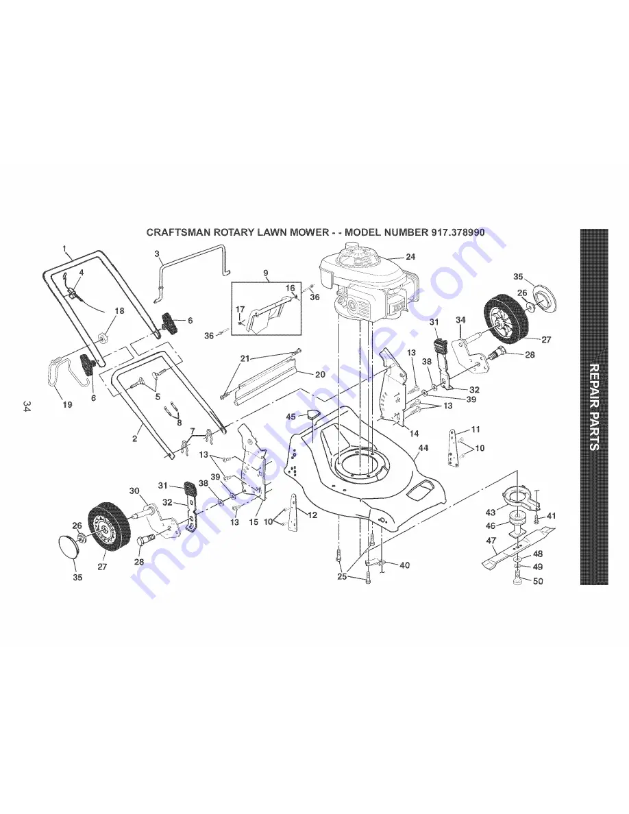 Craftsman 917.378990 Owner'S Manual Download Page 34