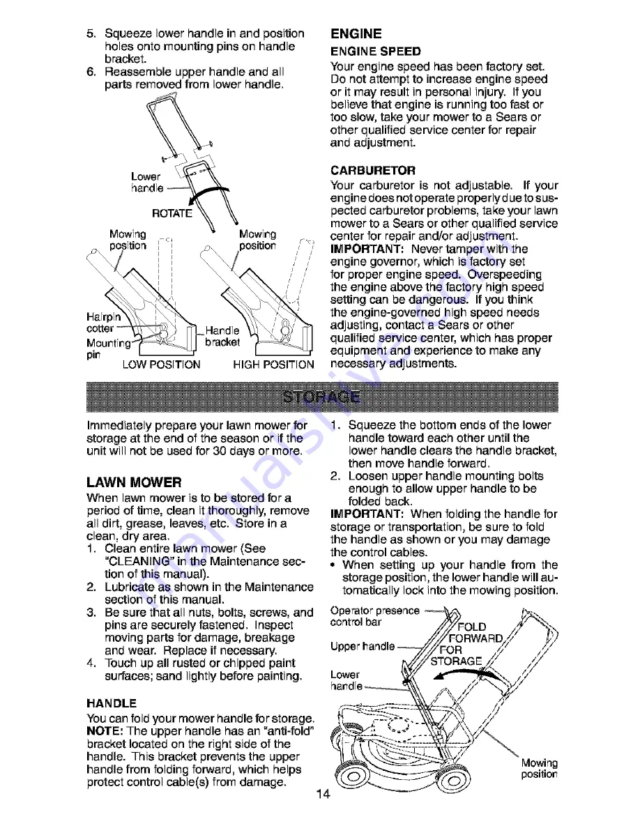 Craftsman 917.379090 Owner'S Manual Download Page 14