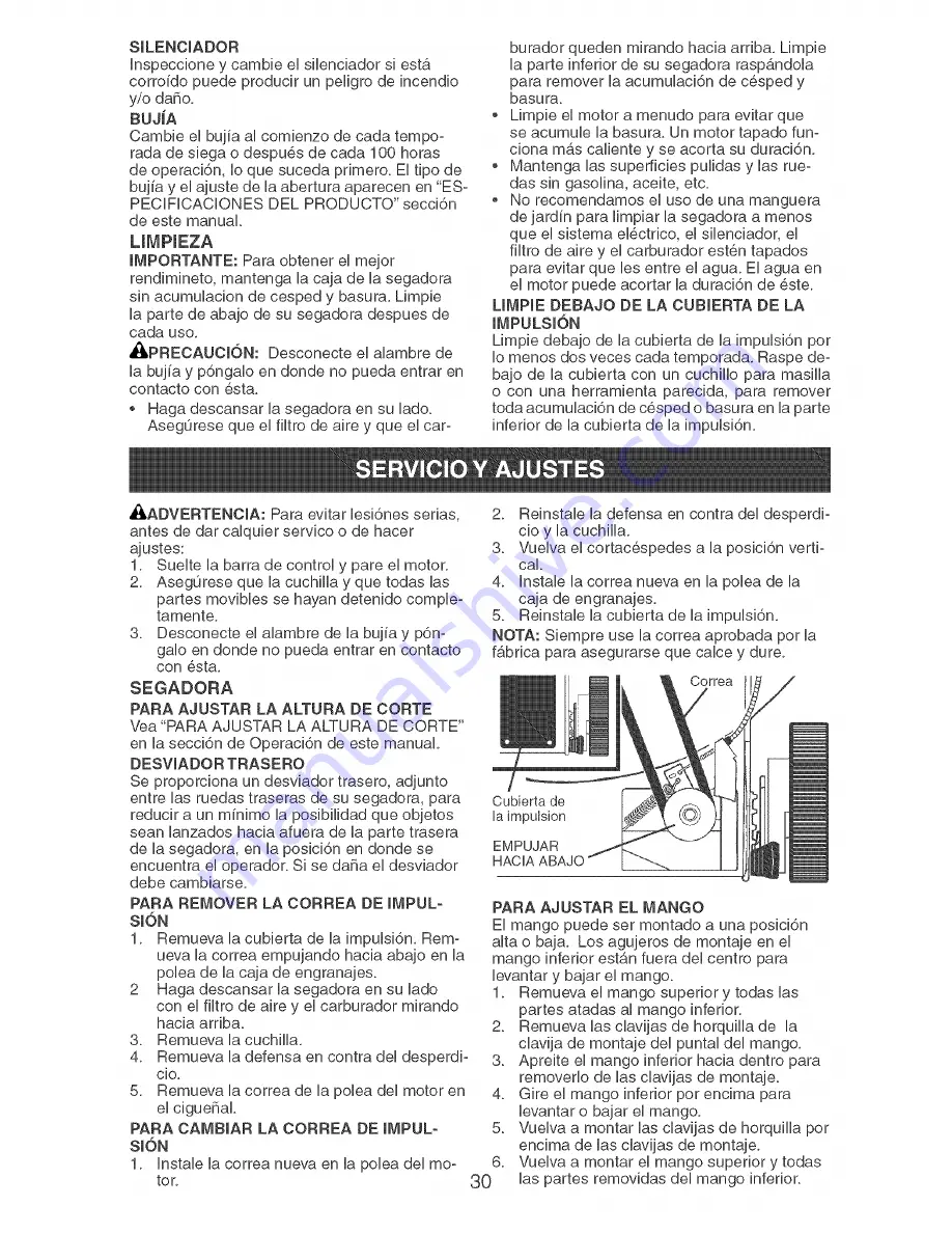 Craftsman 917.379202 Owner'S Manual Download Page 30