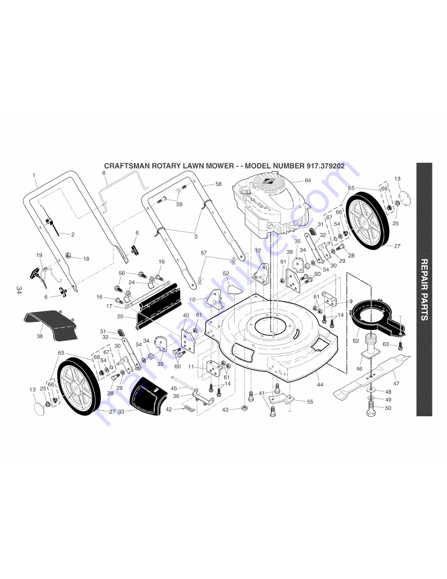 Craftsman 917.379202 Owner'S Manual Download Page 34