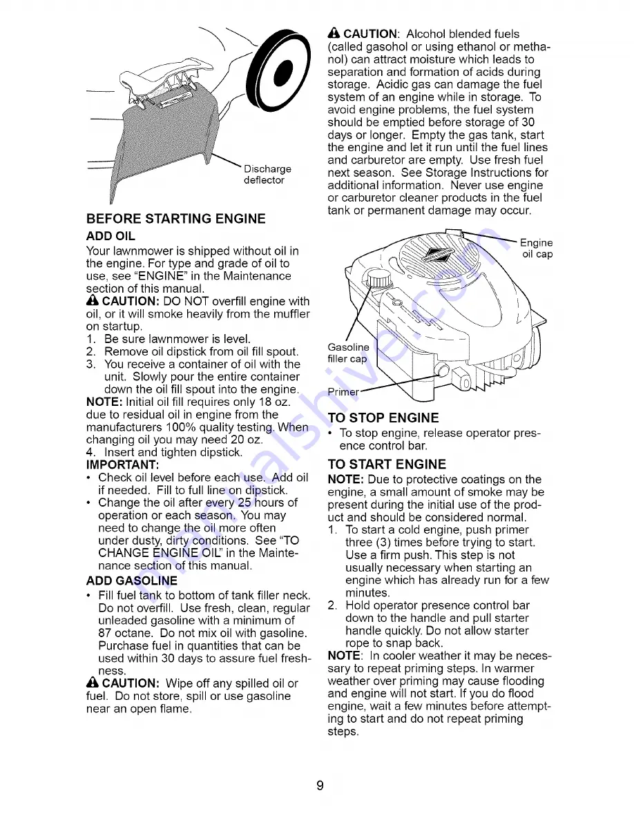 Craftsman 917.379203 Owner'S Manual Download Page 9