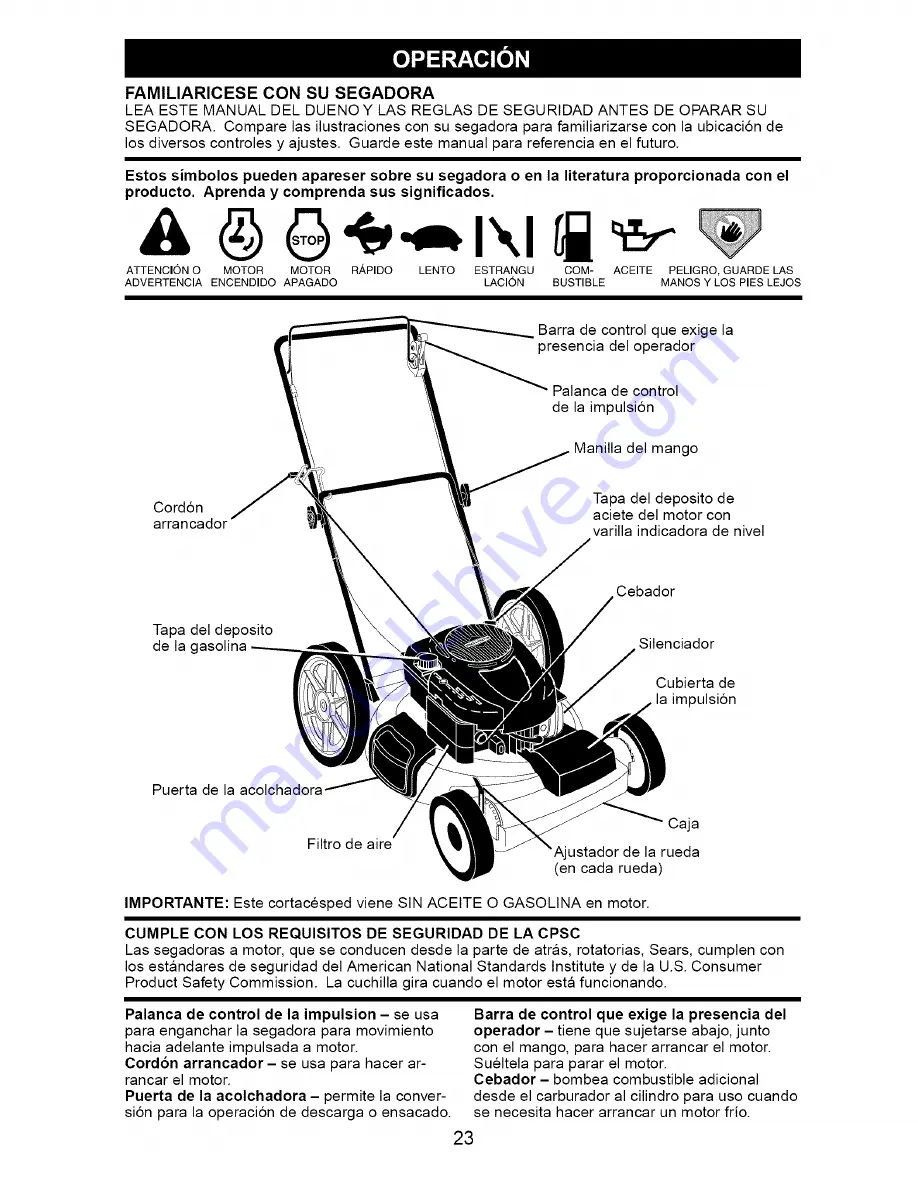 Craftsman 917.379203 Скачать руководство пользователя страница 23