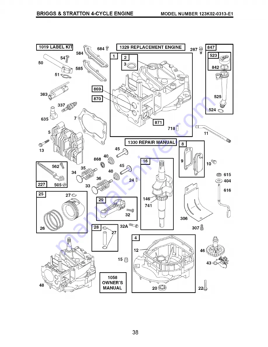 Craftsman 917.379203 Owner'S Manual Download Page 38