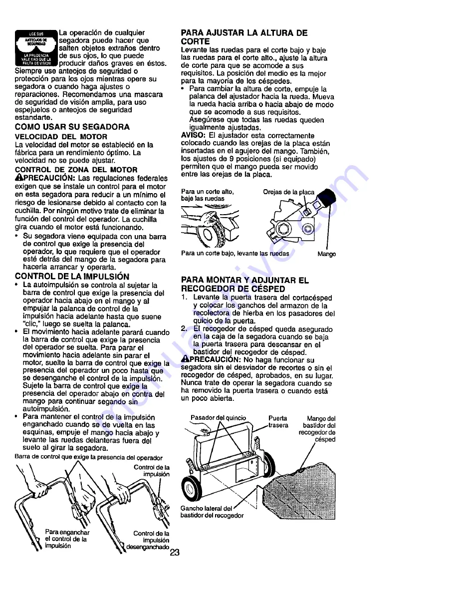 Craftsman 917.379401 Скачать руководство пользователя страница 23