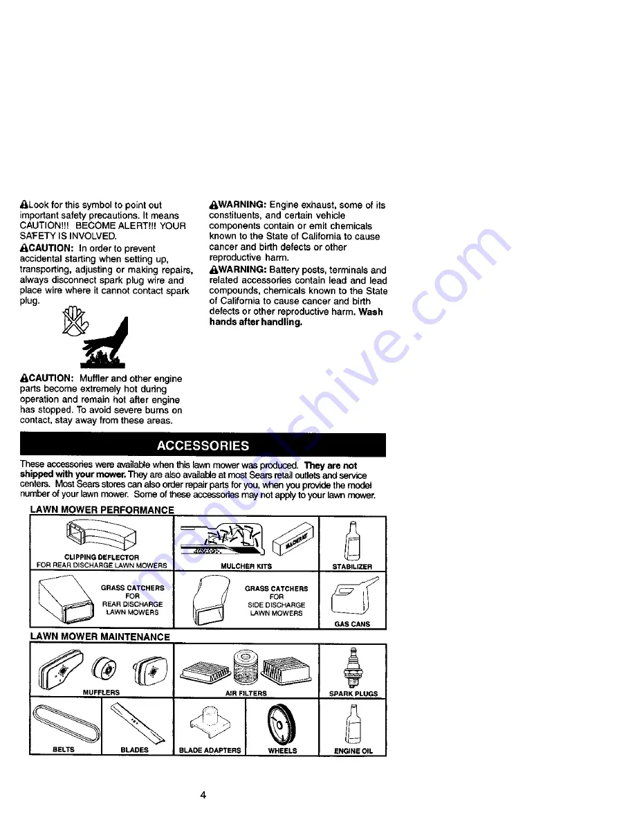 Craftsman 917.37945 Скачать руководство пользователя страница 4