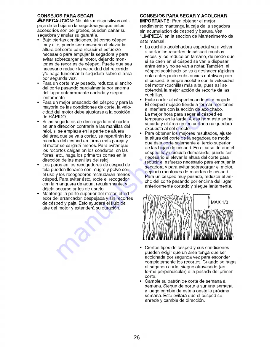 Craftsman 917.379470 Owner'S Manual Download Page 26