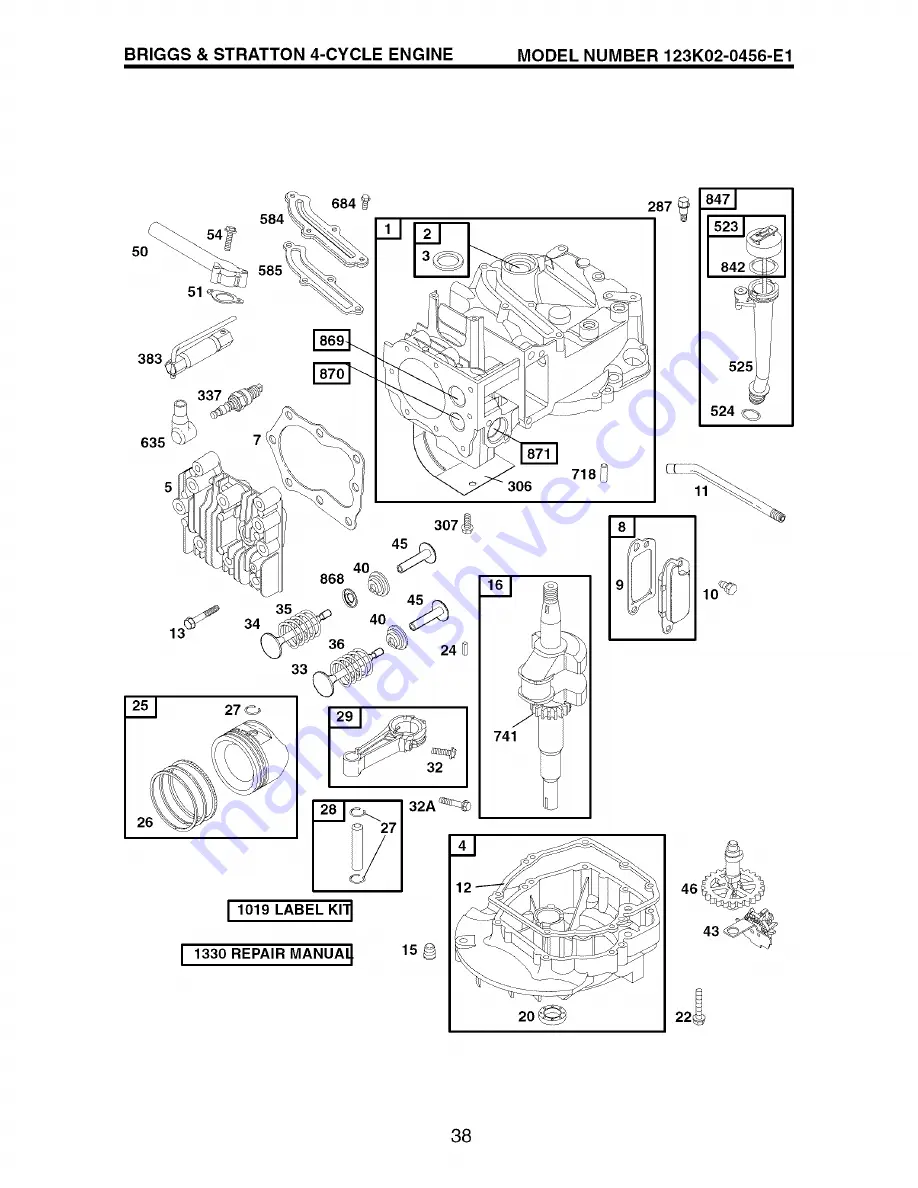 Craftsman 917.379470 Owner'S Manual Download Page 38