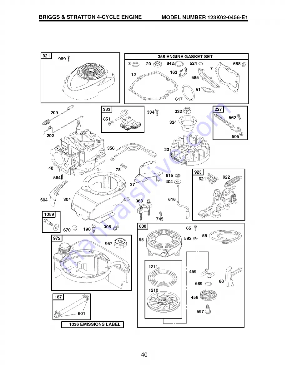 Craftsman 917.379470 Owner'S Manual Download Page 40