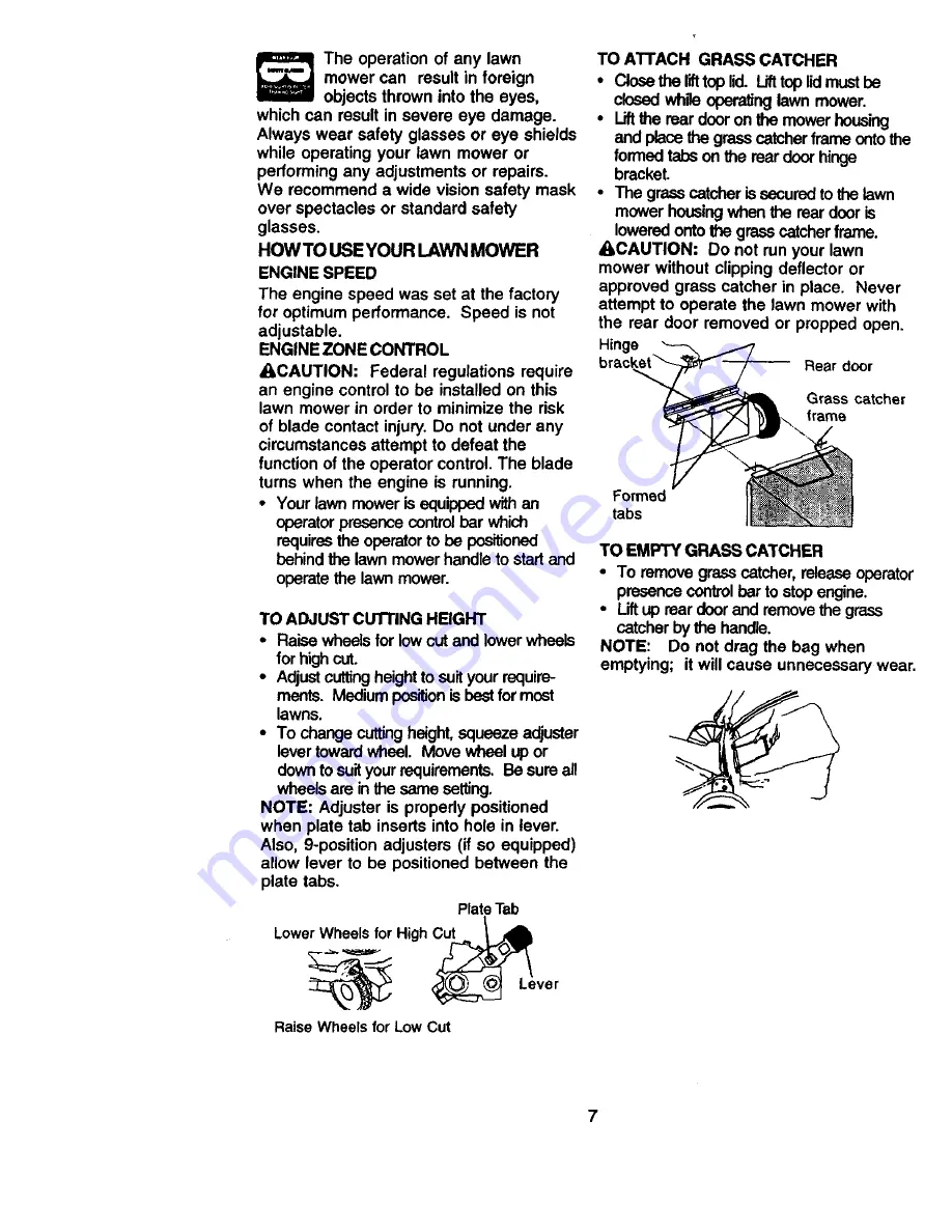 Craftsman 917.379591 Owner'S Manual Download Page 7