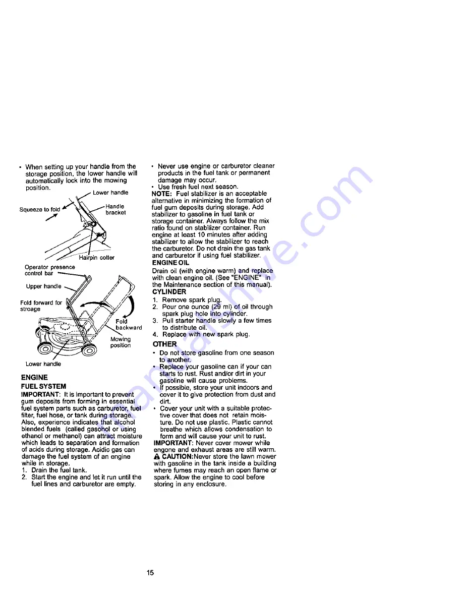 Craftsman 917.379600 Owner'S Manual Download Page 15