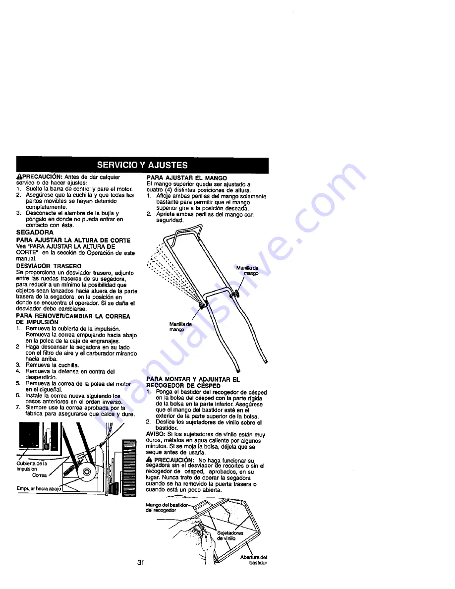 Craftsman 917.379611 Скачать руководство пользователя страница 31