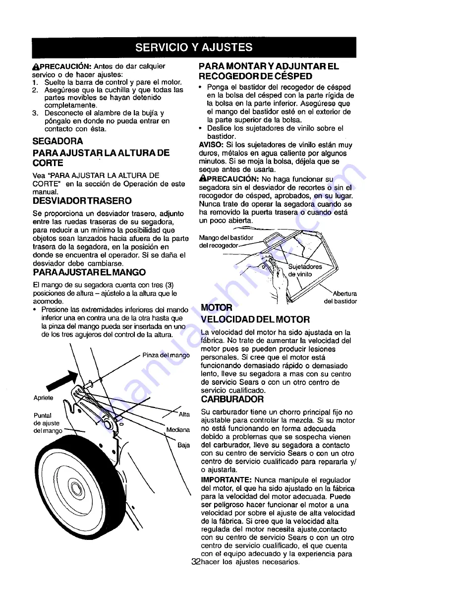 Craftsman 917.379811 Owner'S Manual Download Page 32