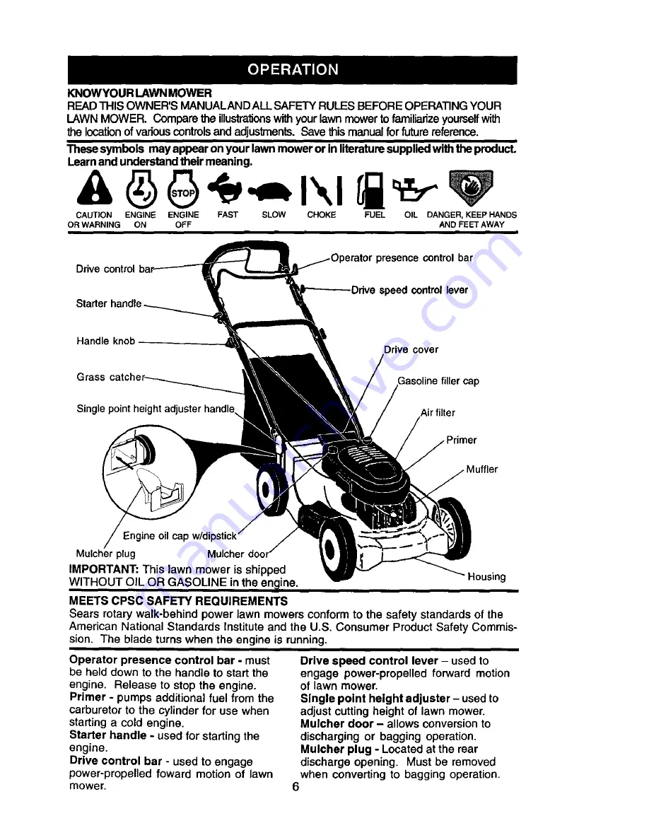 Craftsman 917.379812 Скачать руководство пользователя страница 6