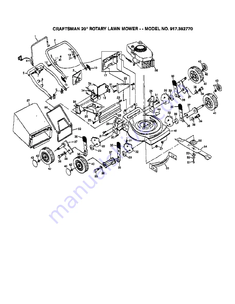 Craftsman 917.382770 Скачать руководство пользователя страница 1