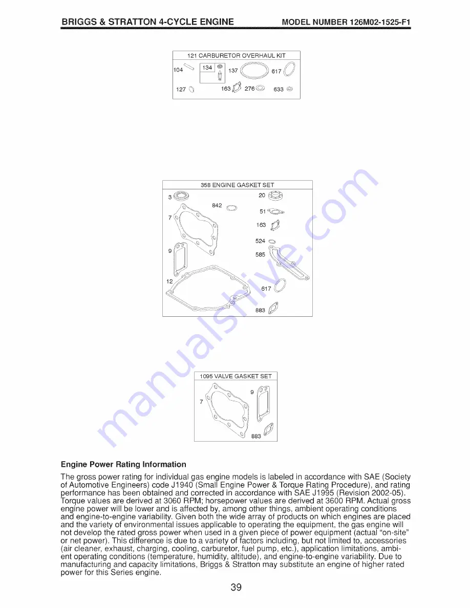 Craftsman 917.384430 Owner'S Manual Download Page 39