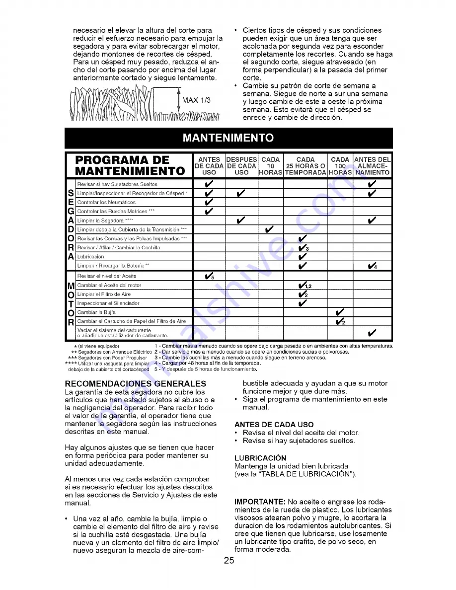 Craftsman 917.385122 Owner'S Manual Download Page 25