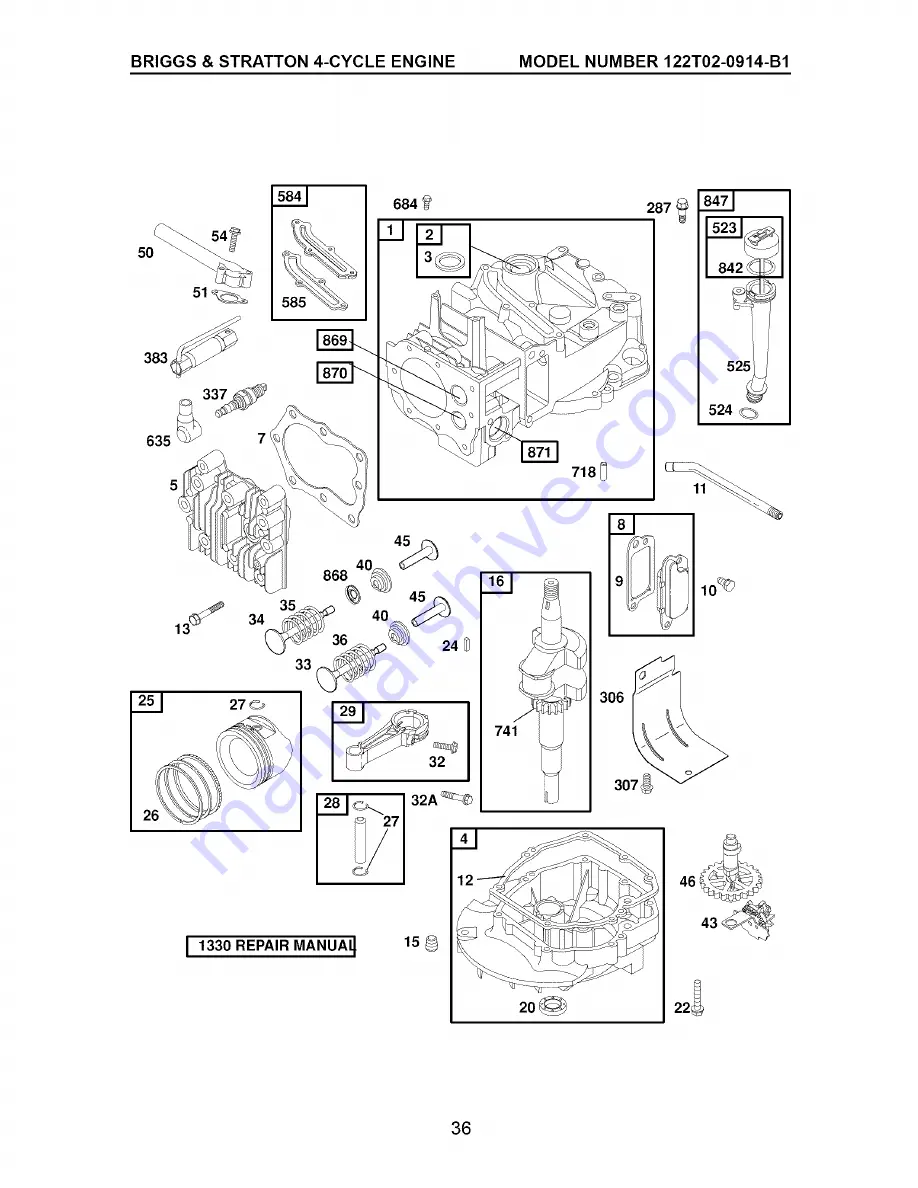 Craftsman 917.385131 Owner'S Manual Download Page 36