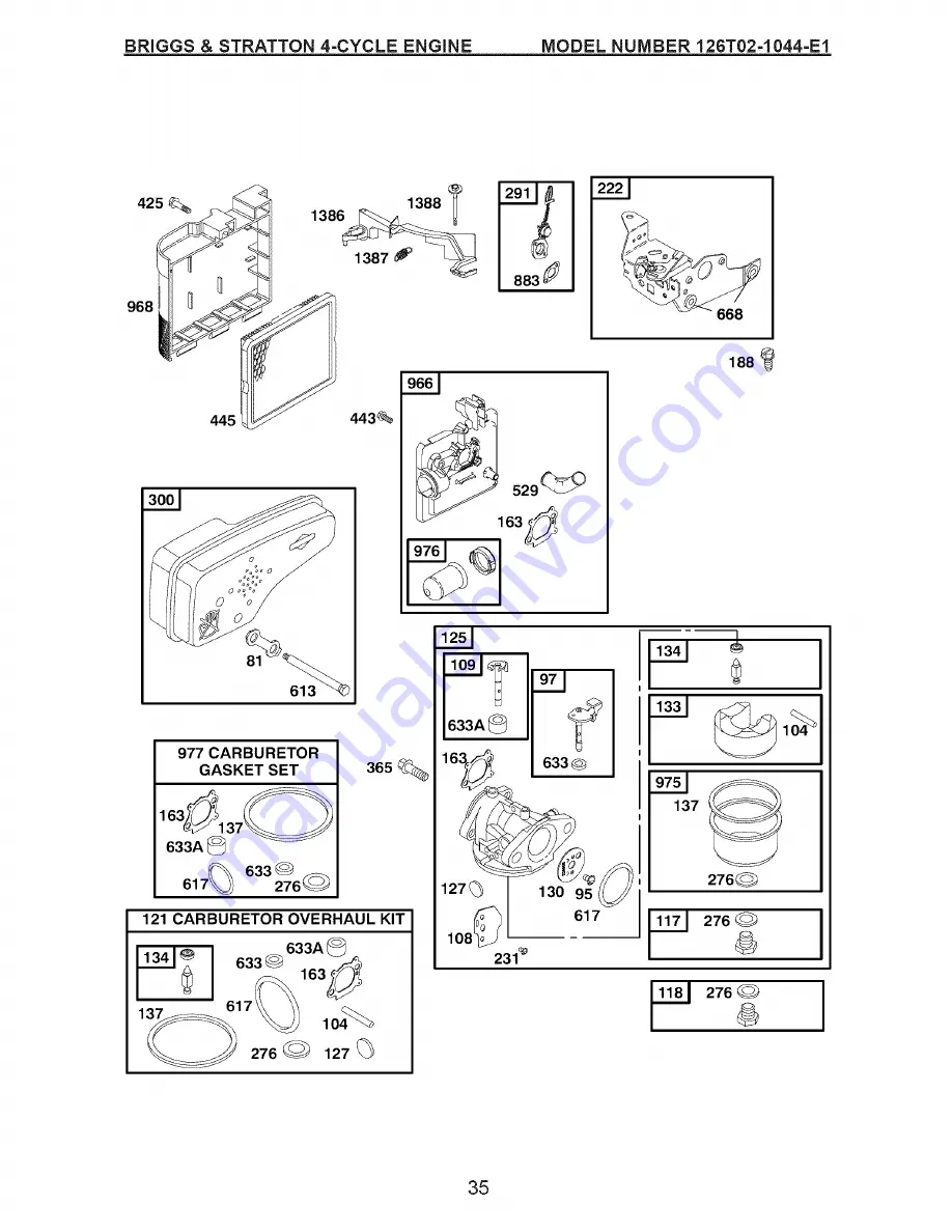 Craftsman 917.385191 Owner'S Manual Download Page 35