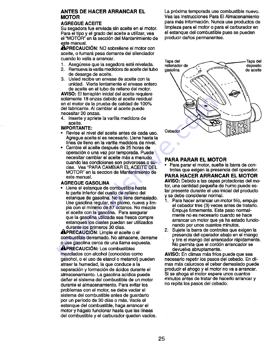 Craftsman 917.385340 Owner'S Manual Download Page 25