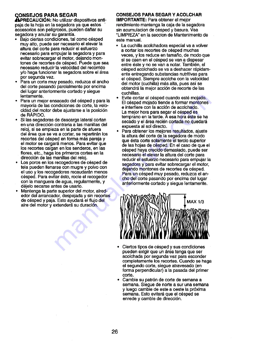 Craftsman 917.385340 Owner'S Manual Download Page 26