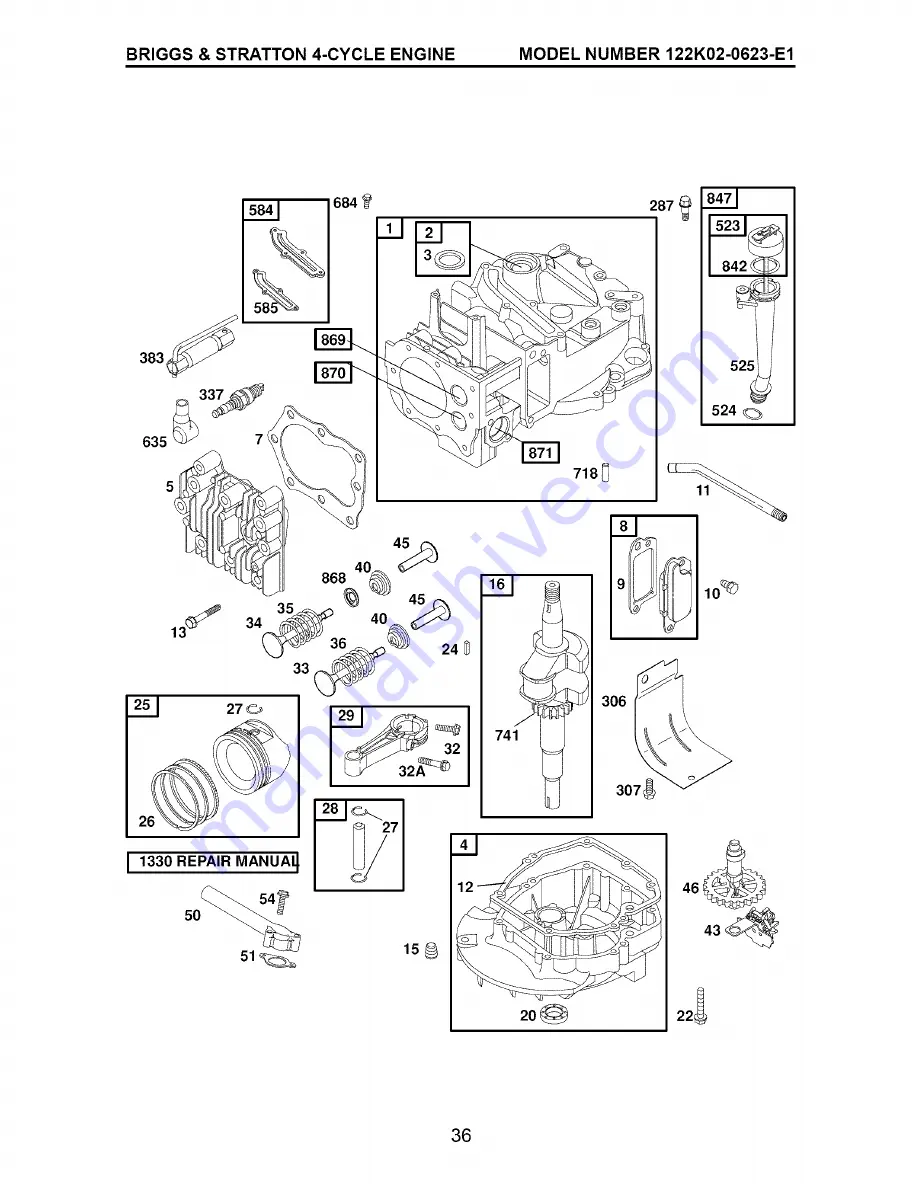 Craftsman 917.385351 Скачать руководство пользователя страница 36