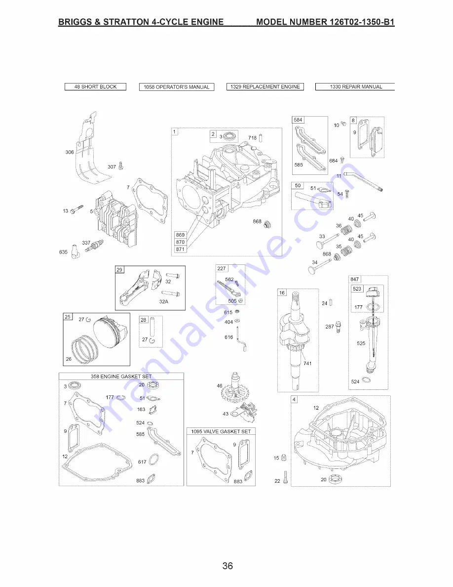 Craftsman 917.385411 Скачать руководство пользователя страница 36