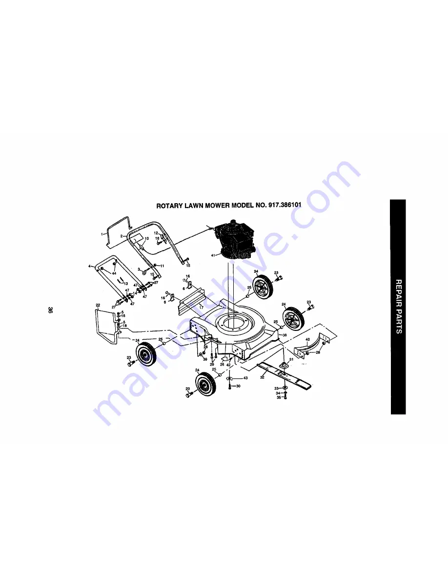 Craftsman 917.386101 Owner'S Manual Download Page 25