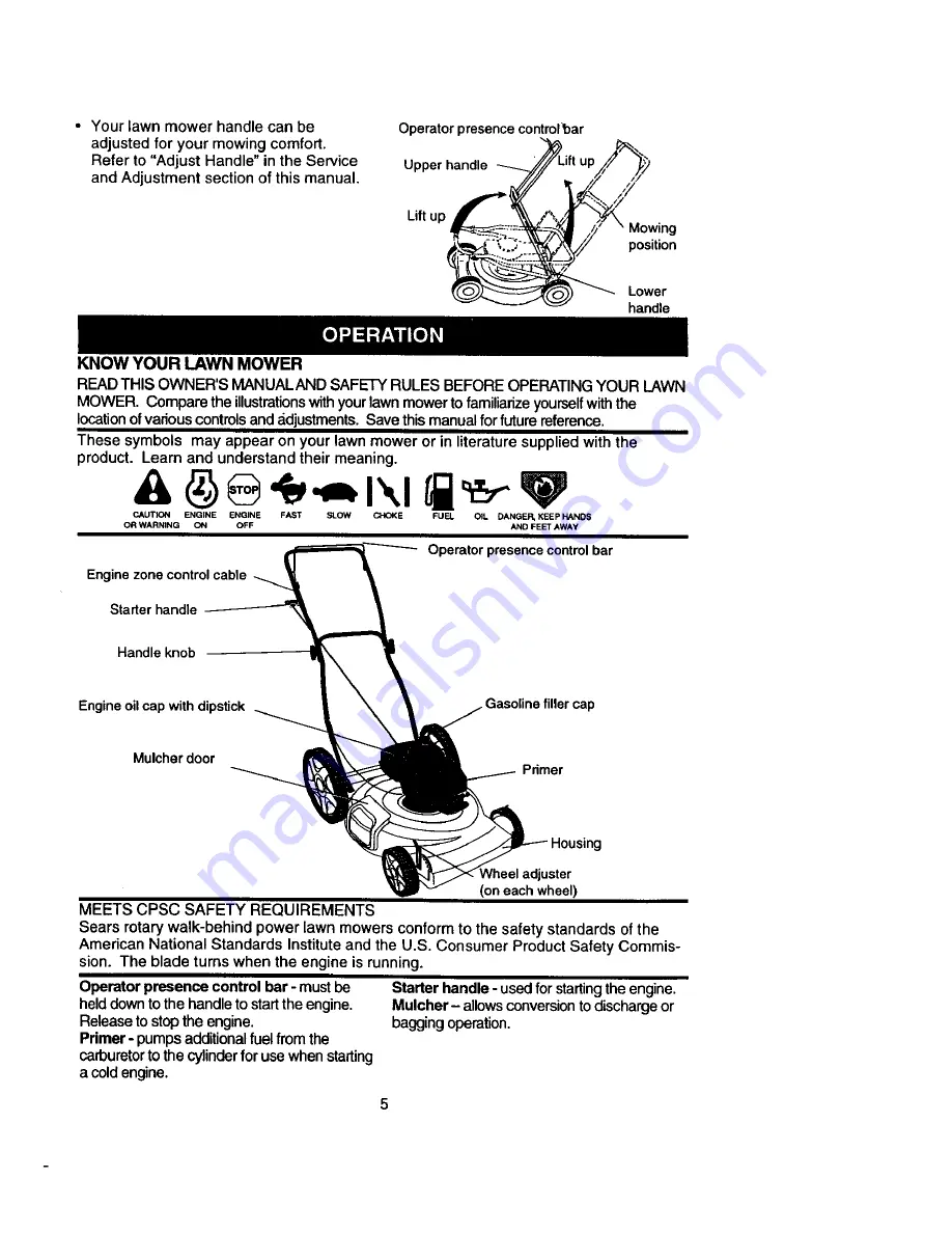 Craftsman 917.387242 Owner'S Manual Download Page 5