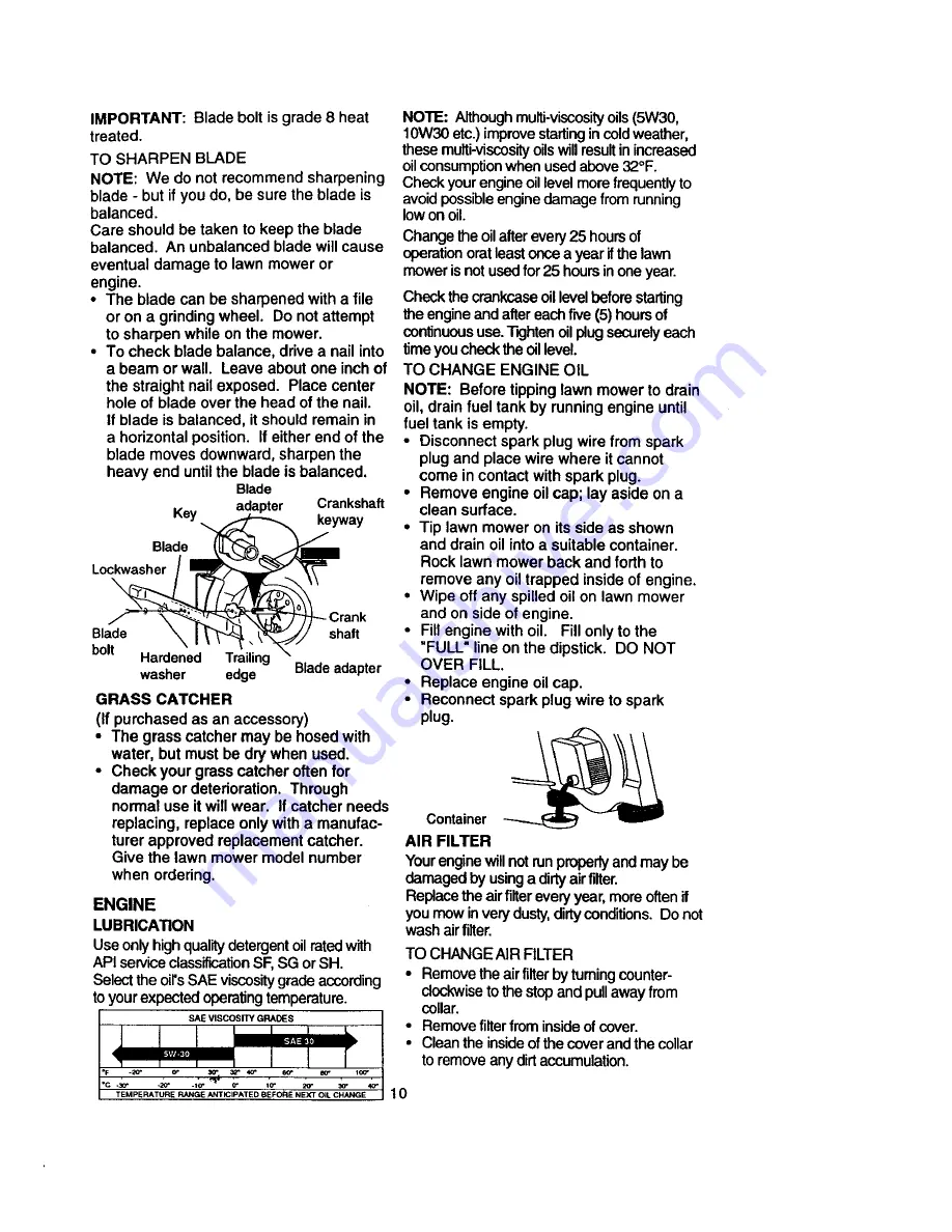 Craftsman 917.387242 Owner'S Manual Download Page 10