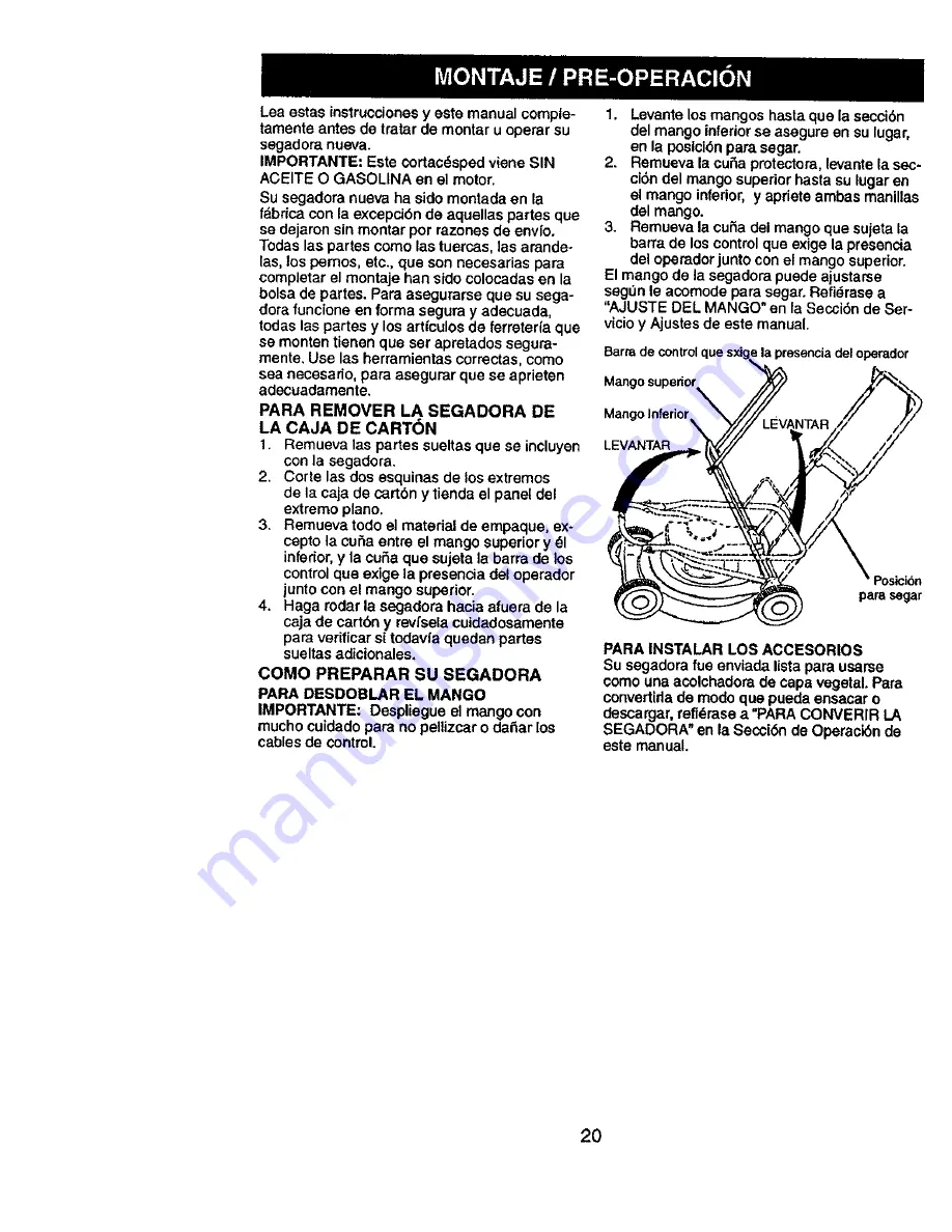 Craftsman 917.387370 Owner'S Manual Download Page 20