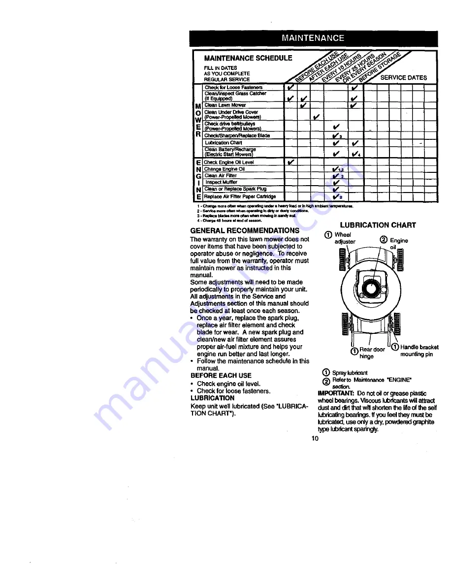 Craftsman 917.387382 Owner'S Manual Download Page 10