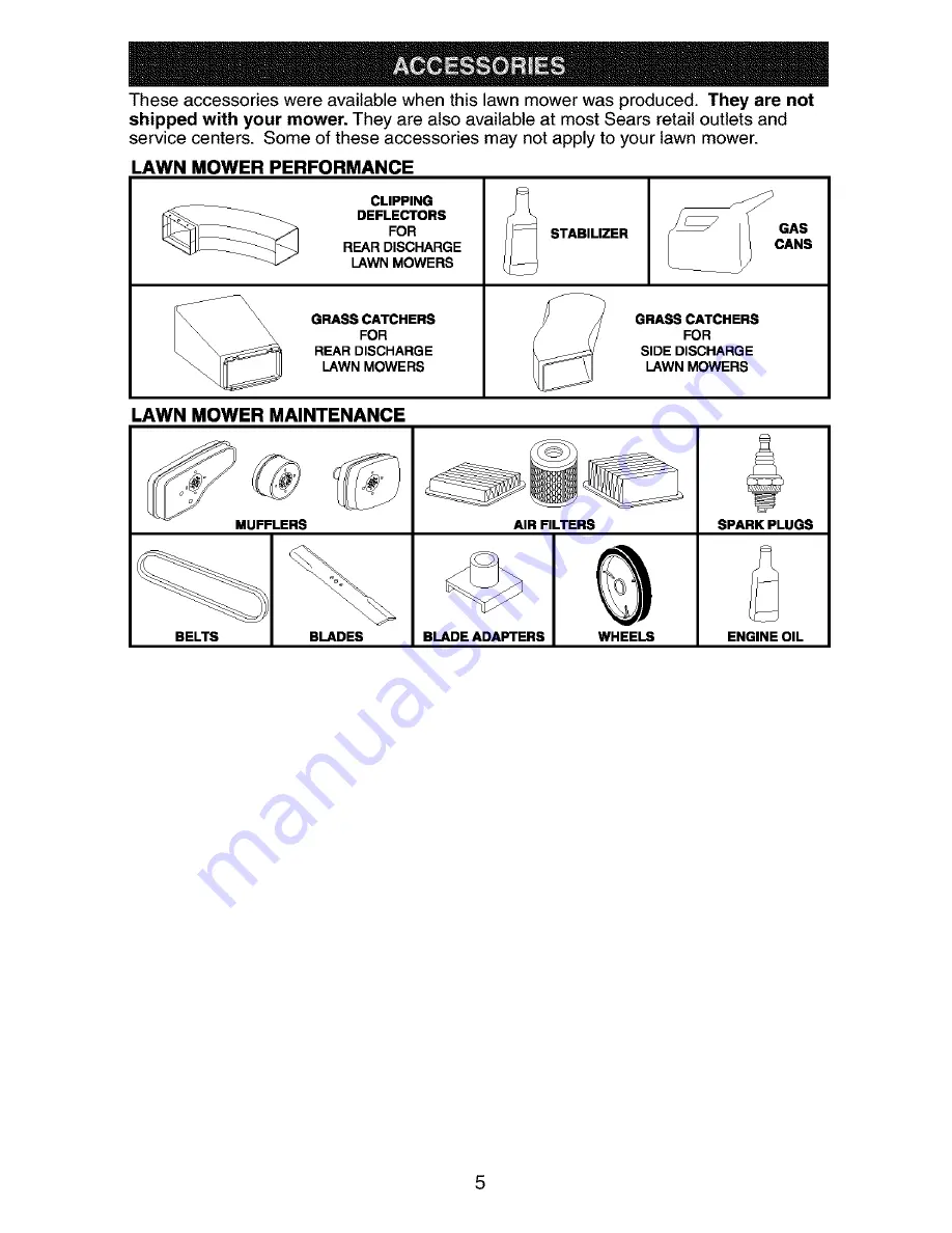 Craftsman 917.387471 Скачать руководство пользователя страница 5