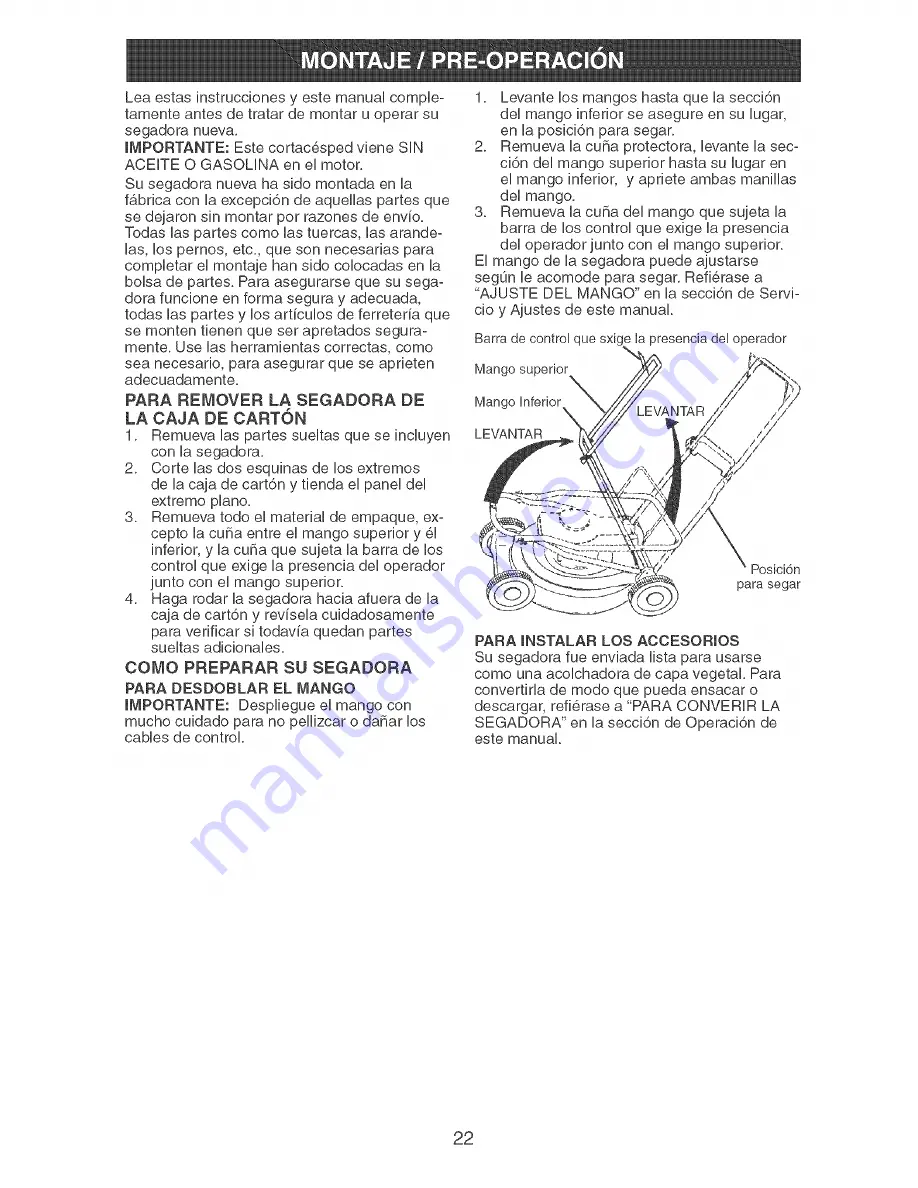 Craftsman 917.387580 Owner'S Manual Download Page 22