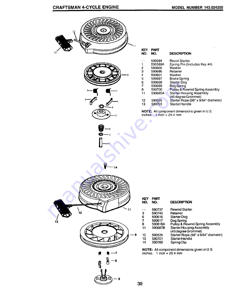 Craftsman 917.387610 Owner'S Manual Download Page 39