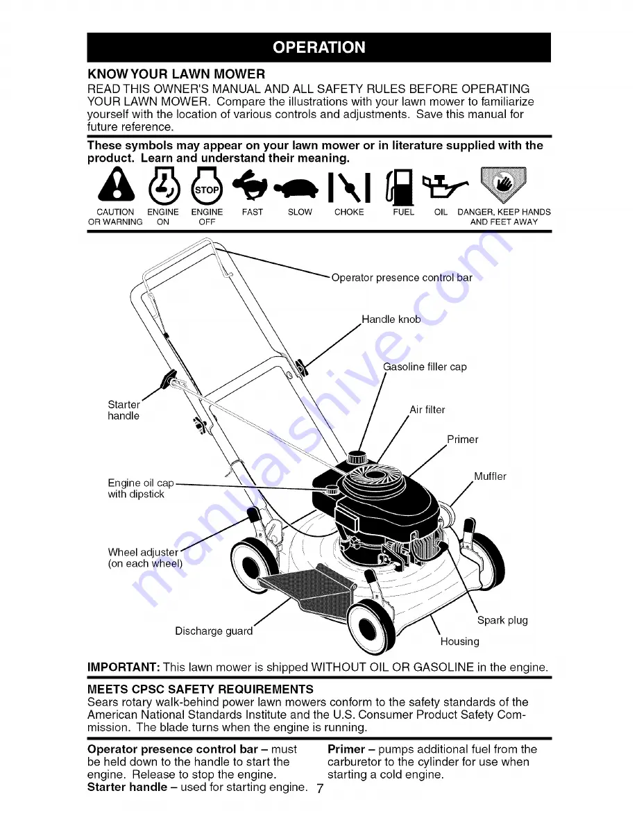 Craftsman 917.387660 Скачать руководство пользователя страница 7