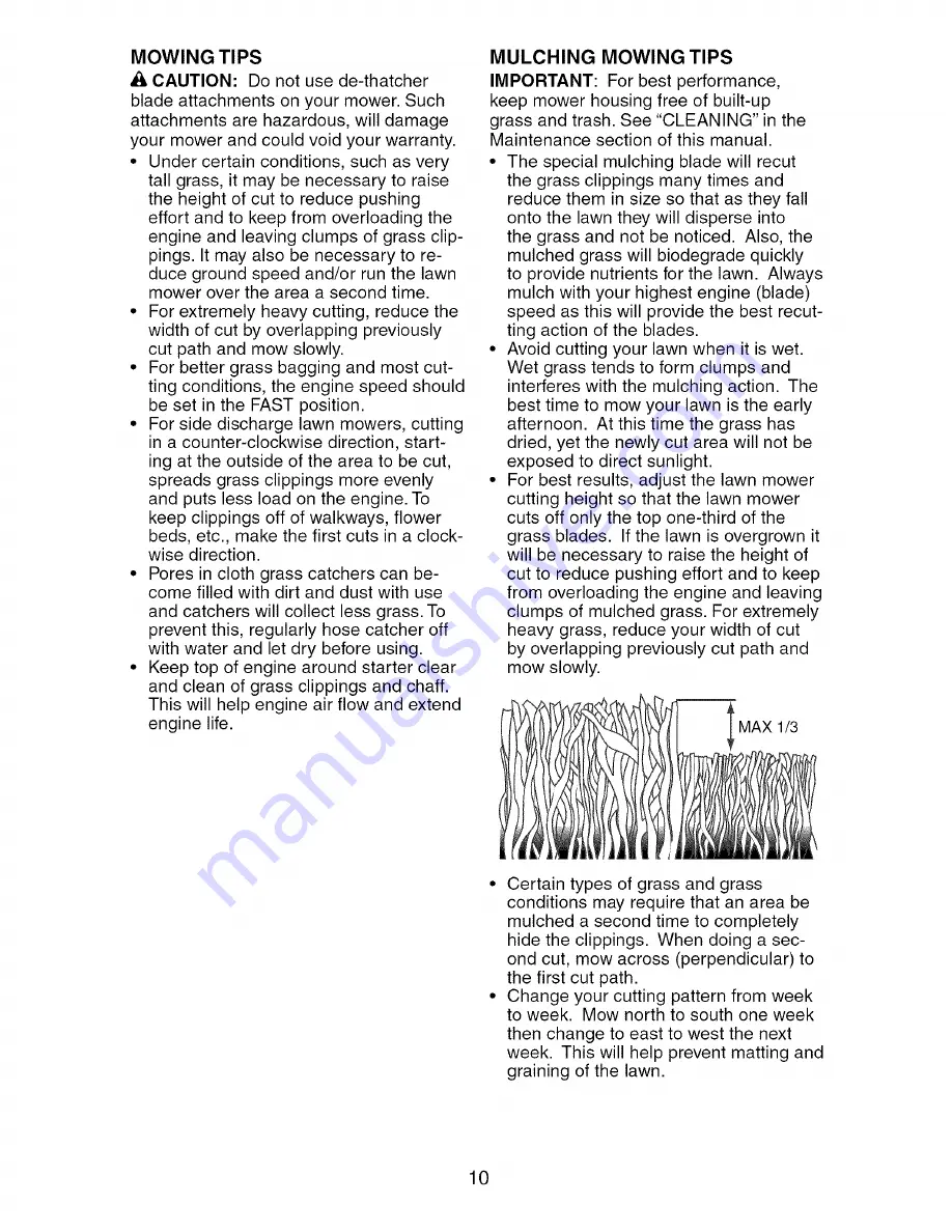 Craftsman 917.387660 Owner'S Manual Download Page 10