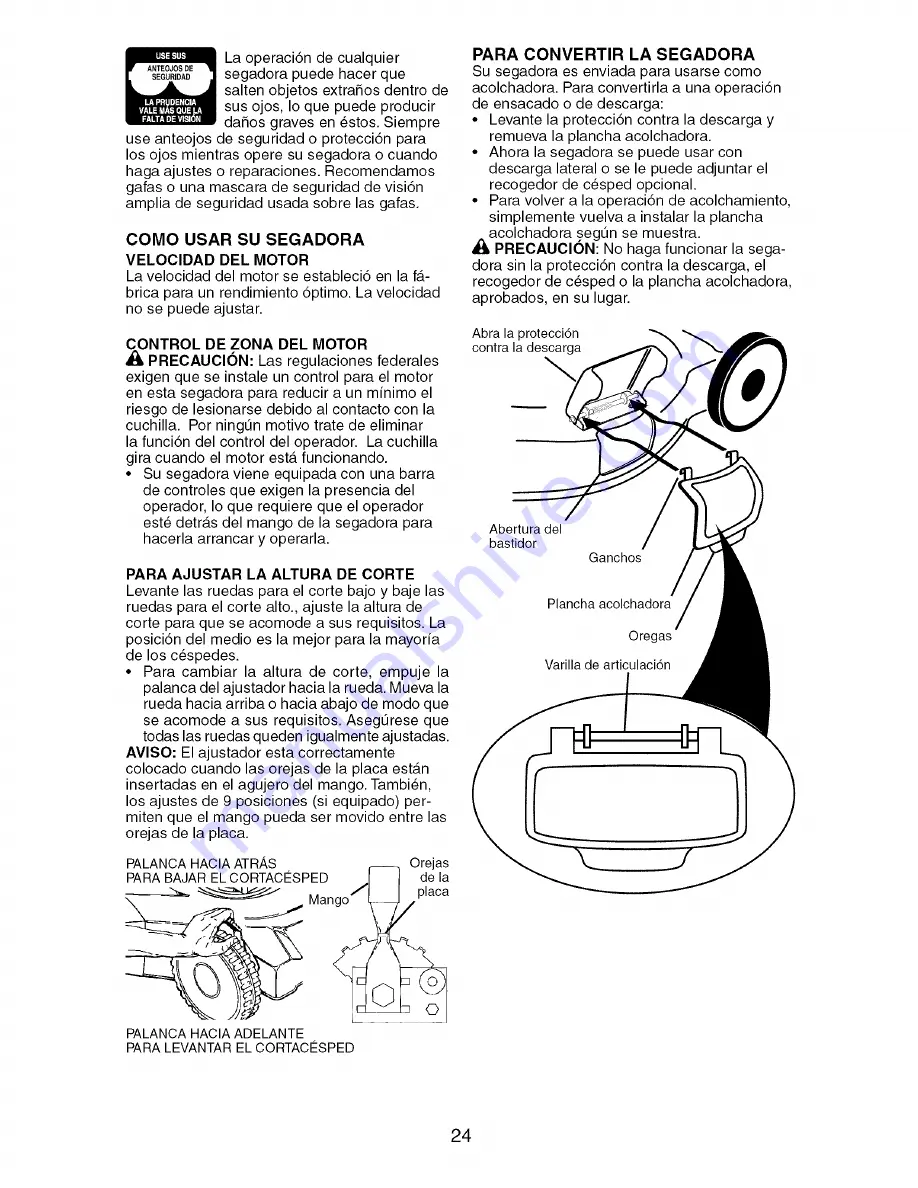 Craftsman 917.387660 Owner'S Manual Download Page 24