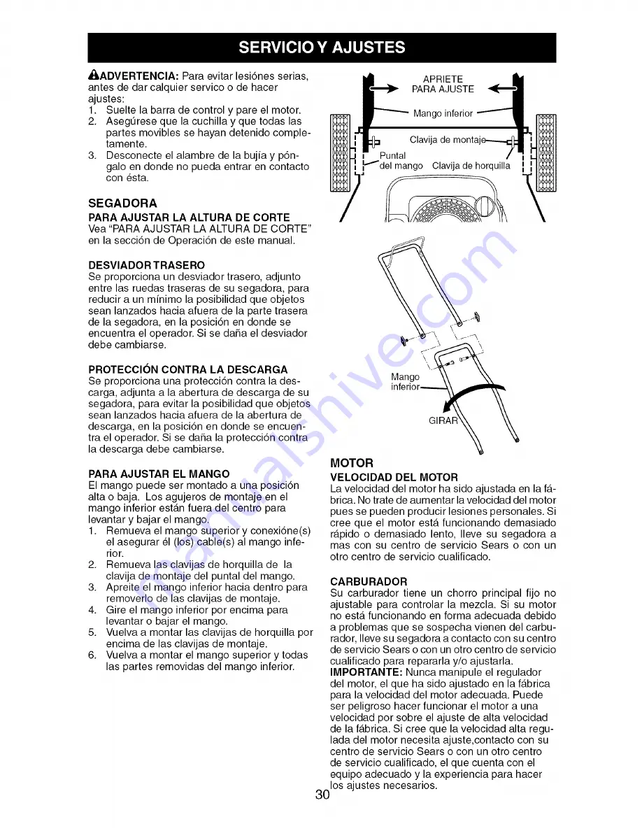 Craftsman 917.387671 Скачать руководство пользователя страница 30