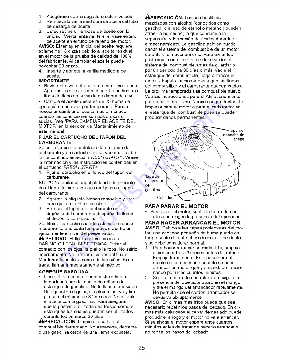 Craftsman 917.387690 Owner'S Manual Download Page 25