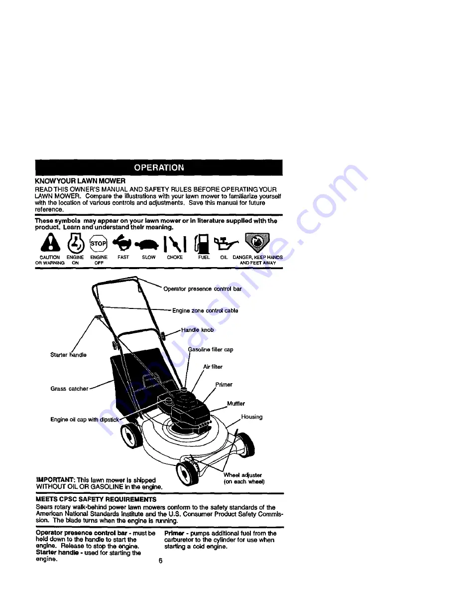 Craftsman 917.388012 Owner'S Manual Download Page 6