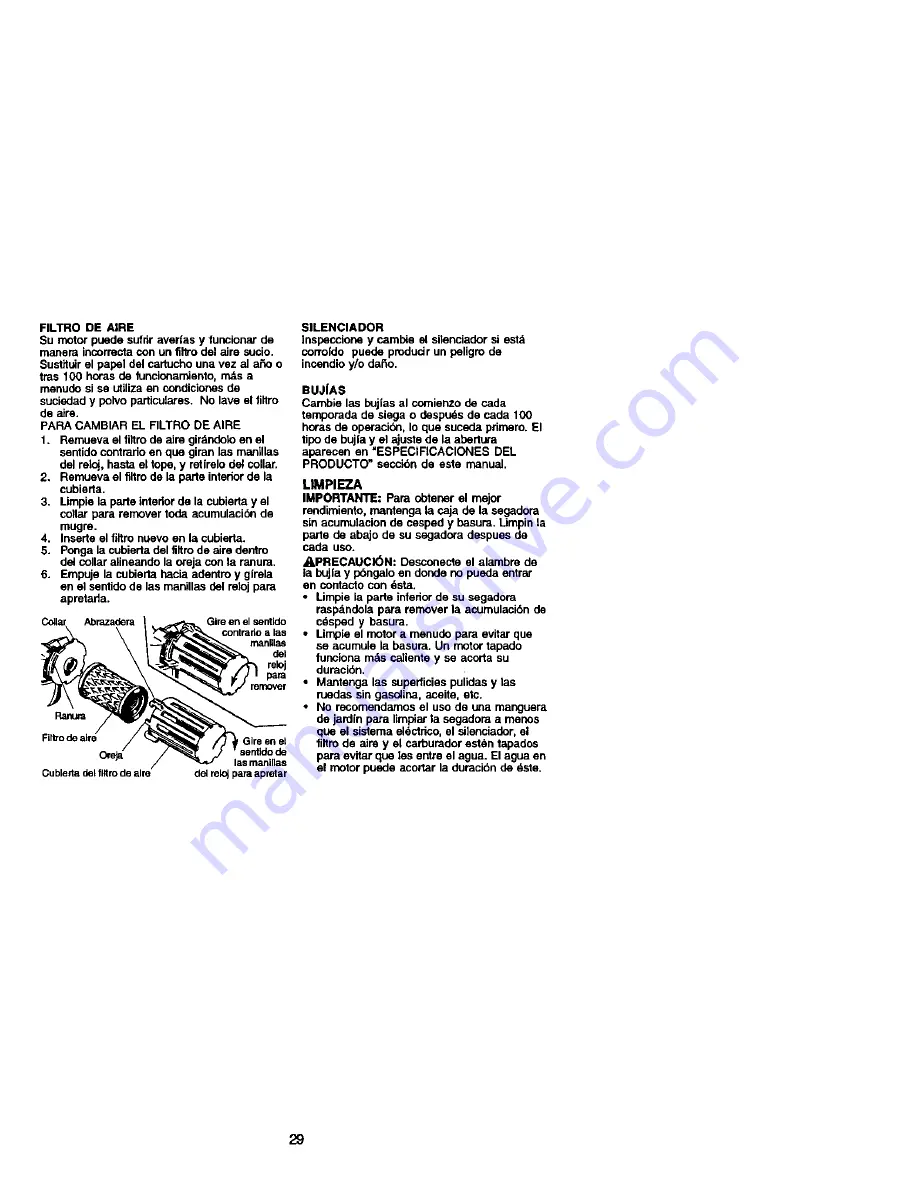 Craftsman 917.388012 Owner'S Manual Download Page 29