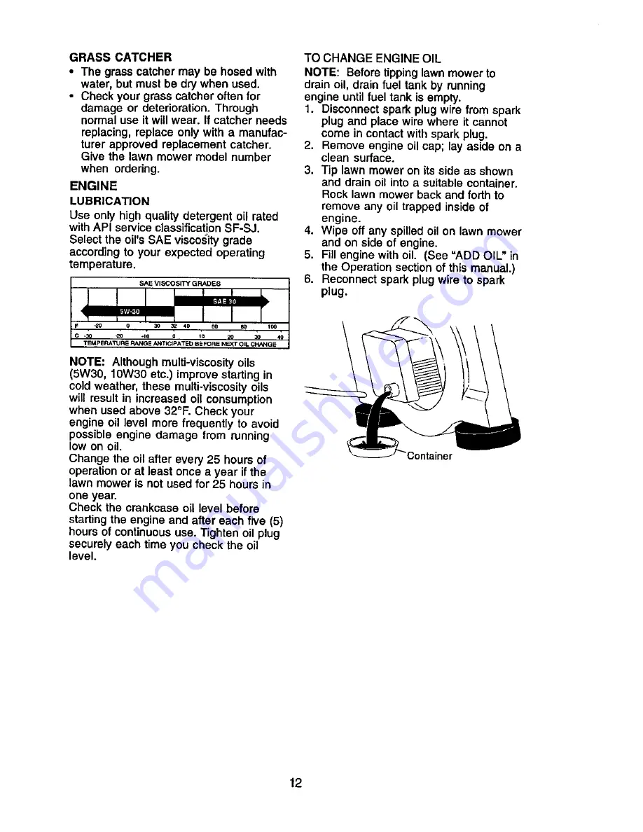 Craftsman 917.388013 Owner'S Manual Download Page 12