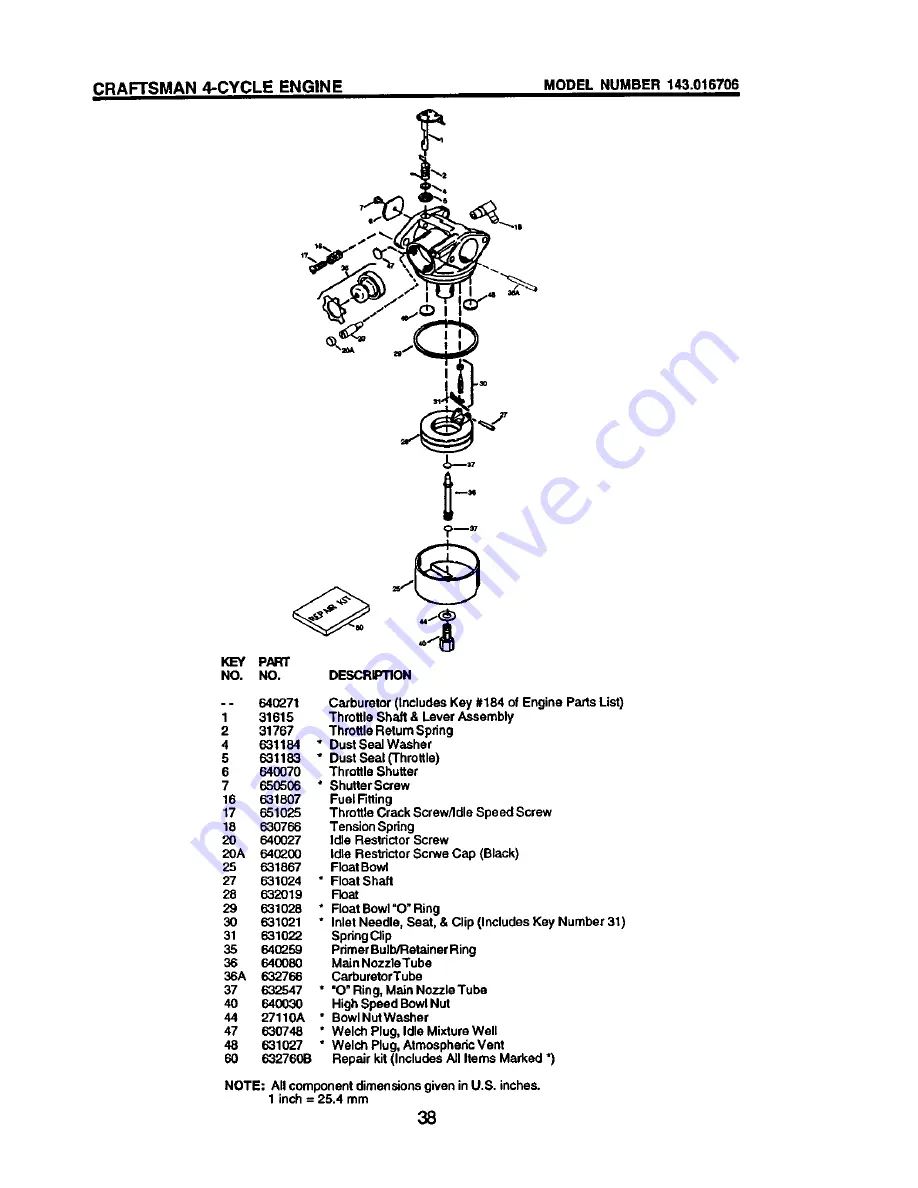 Craftsman 917.388013 Owner'S Manual Download Page 38